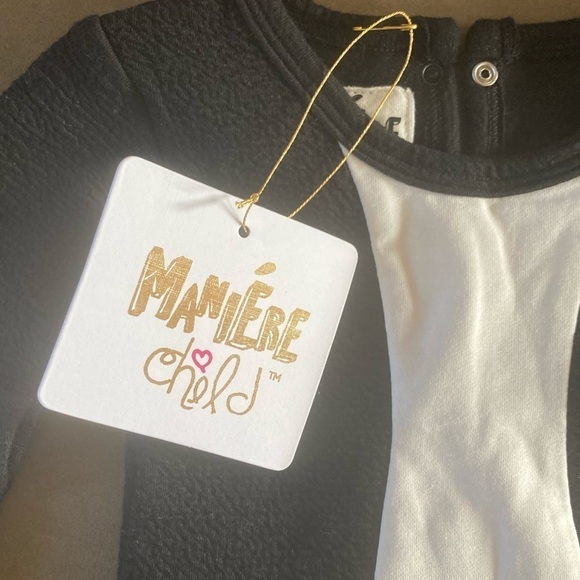Maniere Euro Footed Onesie 12 month NWT - Picture 4 of 6